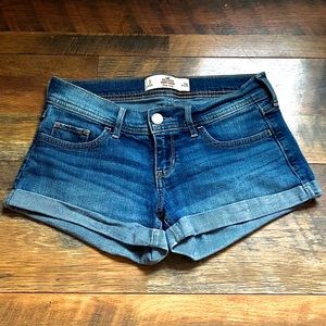 Low Rise Jean Shorts